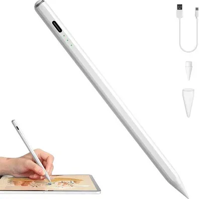 Produktbild von Famanu Digitale Stift mit Handballenabweisung - kippempfindlich - magnetisch - kompatibel mit iPad 6-9 Generation/Pro 11-12.9/Air 3-4/Mini 5-6