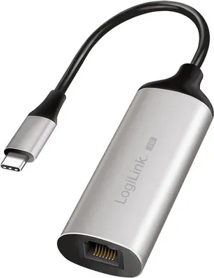 Obrázek produktu pro LogiLink UA0456 LogiLink USB 3.2 – adaptér Gigabit Ethernet, z hliníku