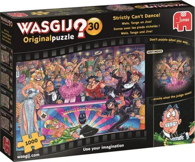 Zdjęcie produktu dla Jumbo Wasgij Original 30 1000 elementów Układanka 1000 elementów Komiks
