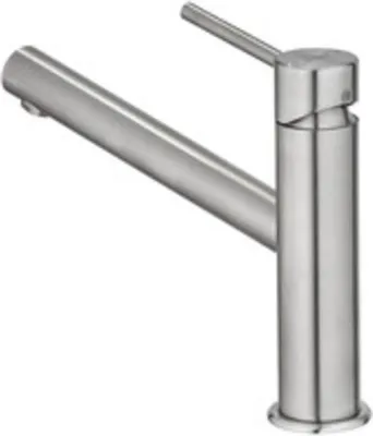 Immagine prodotto di KLUDI STEEL Mitigeur monocommandé pour évier, levier fermé, acier inox brossé, 44850F860, 44850F860