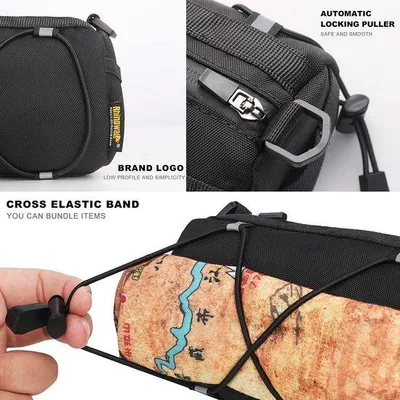 Produktbild von Famanu Fahrradtasche Multifunktional - Schwarz
