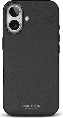 Zdjęcie produktu dla Vonmählen iPhone 17, skórzane etui, czarne