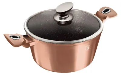 Obrázok produktu pre Rajnica s mramorovým povrchom a pokrievkou 30cm METALLIC LINE ROSE GOLD EDITION 19446