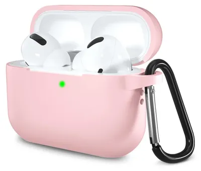 Obrázok produktu pre Techsuit Silicone puzdro pre AirPods Pro 1 / 2 – ultratenké, hladké – ružové