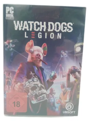 Zdjęcie produktu dla Ubisoft Watch Dogs Legion, PC, Tryb multiplayer, od 17 lat, Nośnik fizyczny