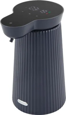 Produktbild von Automatischer Schaumseifenspender - Berührungslos mit Sensor - 500 ml, IPX4 wasserdicht, LED-Display, 3 Stufen, 1800 mAh, für Küche & Bad - Hellgrau