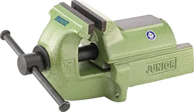 Produktbild von Kiesel Präzisionsschraubstock Breite 125mm Guss Spannweite 180mm Leinen Grauguss GG25 - L/JUNIOR125