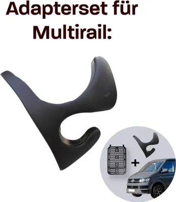 Produktbild von 040 parts Molleboard Adapter für Reimo Multirail und Brandrup Top-Rail