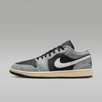 Produktbild von Nike Jordan 1 Low " Light Smoke Grey Off Noir" Grau, Größe: 44.5