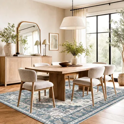 Produktbild von Elzusha – Moderner, kleiner Teppich für Wohnzimmer und Schlafzimmer