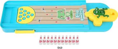 Obrázek produktu pro Stůl Mini Bowling Game Set Zábava Desktop Rodič Dítě Interaktivní míč Hračky