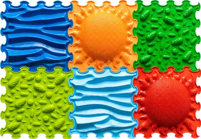 Produktbild von Sinnesmatte Intensiv - 6er-Set