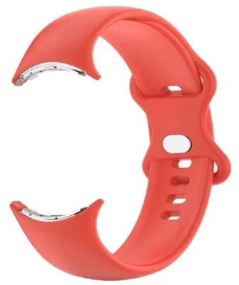Produktbild von Watch Armband Silikon Google Pixel Watch 4 / 3 / 2 / 1 41mm Butterfly-Schnalle