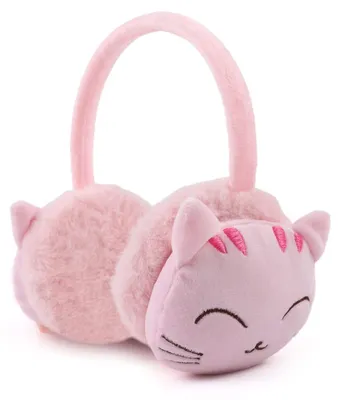 Imagen del producto de Protectores de orejas para niños, de felpa larga, talla única, ideales para el invierno, perfectos para los días fríos