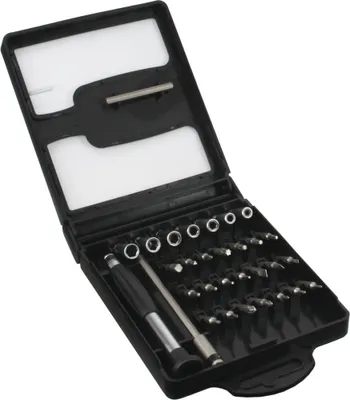 Produktbild von InLine Präzisions-Schraubendreher-Satz, 28-teilig, 271 g, 170 mm, 250 mm, 28 mm, 310 g, 1200 cm³