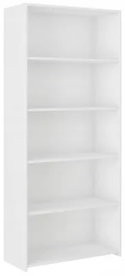 Obrázek produktu pro Regál kancelářský 80 cm police skříňka knihy FRAMIRE B-80 bílá