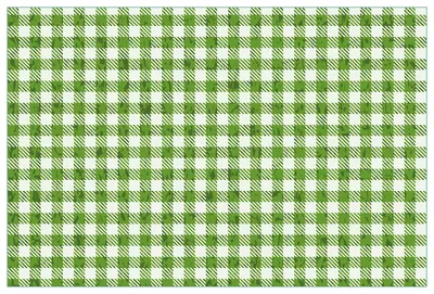 Produktbild von Wallario Küchenrückwand selbstklebend, Größe: 90 x 60 cm, Motiv: Muster einer Tischdecke in grün und weiß kariert | Spritzschutz | abwischbar | pflegeleicht | in
