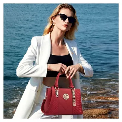 Produktbild von Elegant Taschen Damen Handtaschen Umhängetasche Crossbody Bag Frauen Schultertaschen Henkeltaschen Kunstleder Tasche
