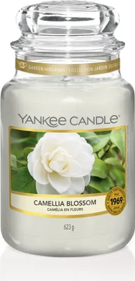 Produktbild von Yankee Candle Camellia Blossom Duftkerze im Glas 623g Blumiger Duft