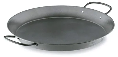 Antihaft-Paella-Pfanne aus Stahl, 32 cm, schwarz