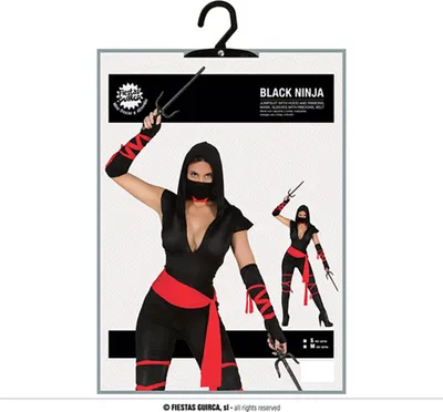 Immagine prodotto di SCHWARZER NINJA, ERWACHSEN, 42 - 44 (L), Größe:M