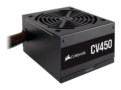 Productafbeelding van Corsair CV450, 450 W, 100 - 240 V, 47 - 63 Hz, 10 - 5 A, 110 W, 432 W