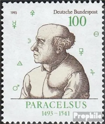 Produktbild von Briefmarken BRD (BR.Deutschland) 1993 Mi 1704 (kompl.Ausgabe) postfrisch 500.Geburtstag von Paracelsus