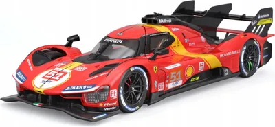 Produktbild von BBURAGO 1826309-R, Sportwagen-Modell, Vormontiert, 1:24, Ferrari 499P LMH #51, Unisex, Metall, Kunststoff