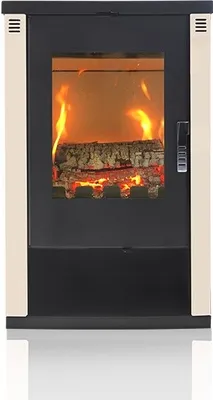 Produktbild von Kaminofen Ofen Holzofen Verso Lheia Weiß BImSchVII 7kw EEK -A ECO