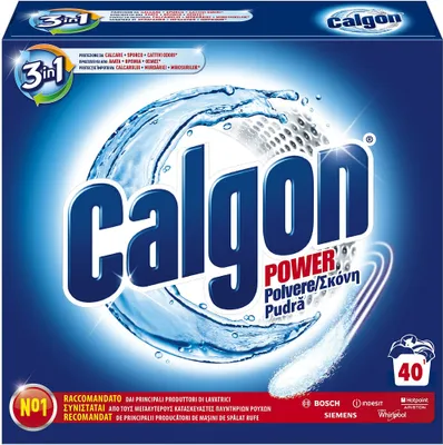 Produktbild von Calgon 3in1 Pulver Vollwaschmittel, 40 Waschladungen - 2kg