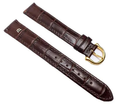 Produktbild von Maurice Lacroix XL Ersatzband | Kalbsleder-Louisiana, d.braun 22005G, Anstoß:20 mm