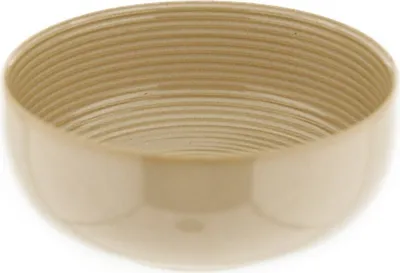 Produktbild von Almina 6 Teiliger Snackschalen-Set Servierschale Dipschale aus Porzellan Rund 200 ml Beige