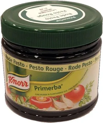 Produktbild von Knorr Primerba Gewürzpaste Rotes Pesto 340g (Kräuterpaste)