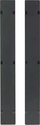 Produktbild von APC Rack-Kabelführungskonsolen-Abdeckung - Schwarz - 42HE - TAA-konform (Packung mit 2)