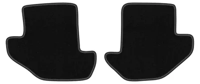 Produktbild von Velours-Fußmatten Hinten für Ford Puma 1997-2001 (Coupé) – 2-tlg, Schwarz, passgenau – Wielganizator LUX