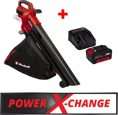Produktbild von Einhell Akku Laubsauger VENTURRO 18/210 Laubbläser + Starterkit 4.0 Ah