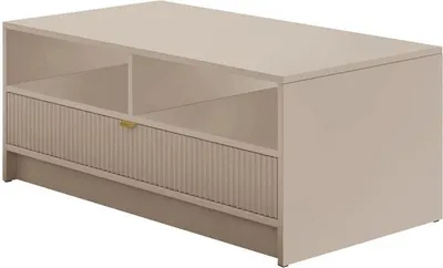Obrázok produktu pre Konferenčný stolík so zásuvkou TABORO - béžový