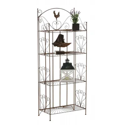 Produktbild von CLP Standregal Mia antik braun