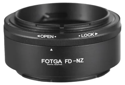 Produktbild von FOTGA Hochpräziser Objektiv-Mount-Adapterring aus Aluminiumlegierung, Ersatz für Canon FD-Mount auf Nikon Z6 Z7 Z50 Z-Mount-Kamera