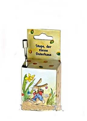 Produktbild von Spieluhr : Zuckowski Stups, der kleine OsterhaseMusic-Box Spieluhr in Motivschachtel