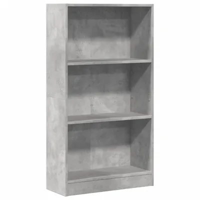 Zdjęcie produktu dla vidaXL Regał betonowy szary 60x24x109 cm materiał drewnopochodny