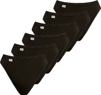 Produktbild von sloggi 6er Pack Basic + Tai Slip Perfekter Sitz, Mit feinen Details, Angenehm auf der Haut