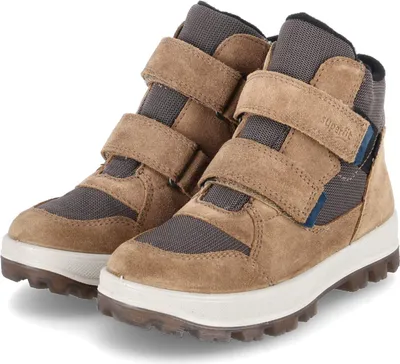 Produktbild von Superfit Kinder Schnürstiefeletten Winterboots TEDD Braun wasserfest Größe: 25