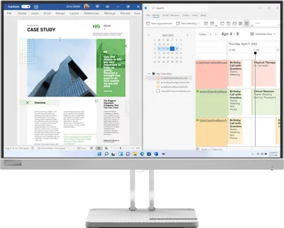 Zdjęcie produktu dla Lenovo L25e-40, 62,2 cm (24.5"), 1920 x 1080 px, Full HD, 6 ms, Szary