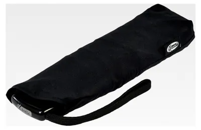 Produktbild von Flacher Taschenschirm 2,5cm - schwarz