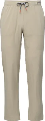 Beige Kletter- und Boulderhose "M Sequence Pants" von Black Diamond mit verstellbarem Bund.
