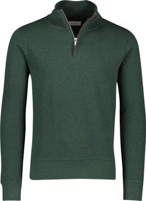 Image de Gant Pullover chiné vert coupe normale coton