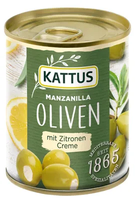 Produktbild von Manzanilla Oliven mit Zitronencreme