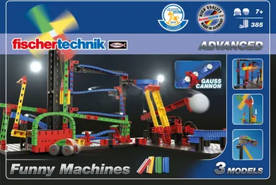 Immagine prodotto di Fischer Technik 551588 Fischertechnik Advanced Funny Machines Kettenreaktion ab 7J.