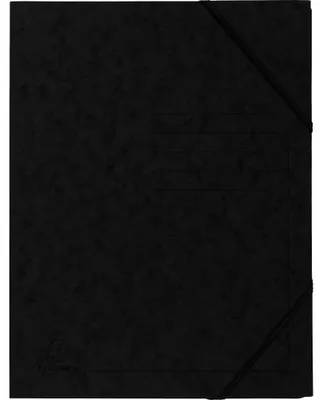 Obrázek produktu pro Exacompta 555411E Sammelmappe - A4, 355 g/qm, Gummizug, schwarz